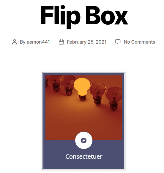Create Flipbox Overlays